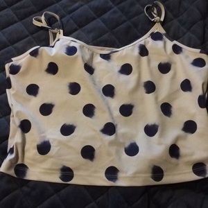 Multiples, three swim tops and one pair of bottoms